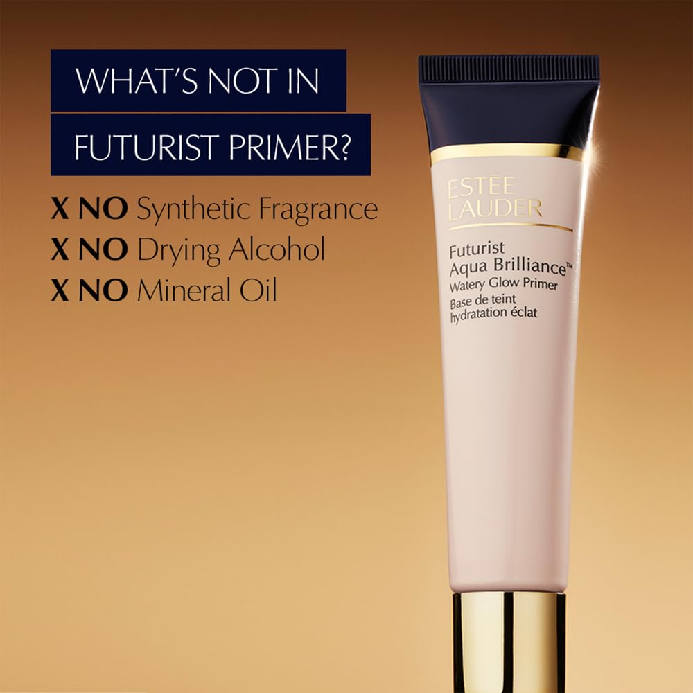 Estée Lauder Futurist Aqua Brilliance™ Watery Glow Primer with Hyaluronic Acid for Triple Moisture