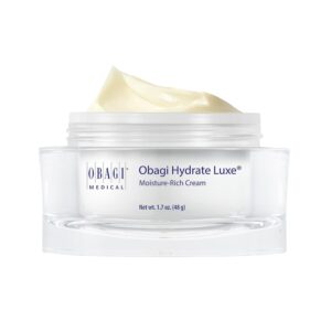 Obagi Hydrate Luxe Ultra-Rich Moisturizer – Non-Comedogenic with Tara Seed Extract and Biomimetic Peptides – Night Face Cream for Dry, Sensitive, or Aging Skin