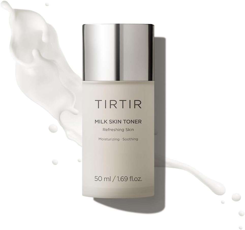 TIRTIR Milk Skin Rice Toner | Deep Moisturizing, Hydrating Toner for face, Niacinamide, Ceramide, Rice Bran Extract, Nature-Oriented Ingredients for Korean Skin Care, Vegan,...