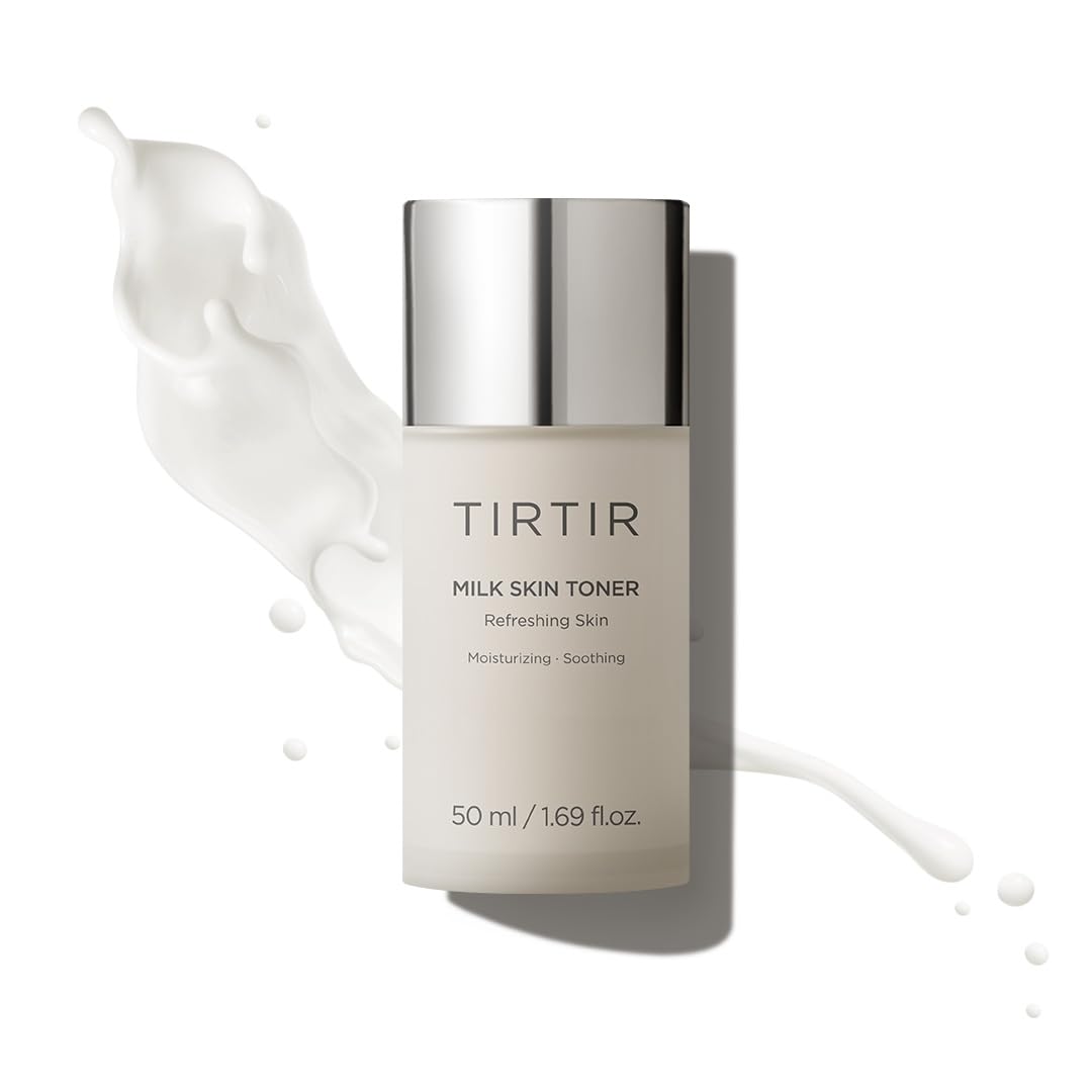 TIRTIR Milk Skin Rice Toner | Deep Moisturizing, Hydrating Toner for face, Niacinamide, Ceramide, Rice Bran Extract, Nature-Oriented Ingredients for Korean Skin Care, Vegan,...