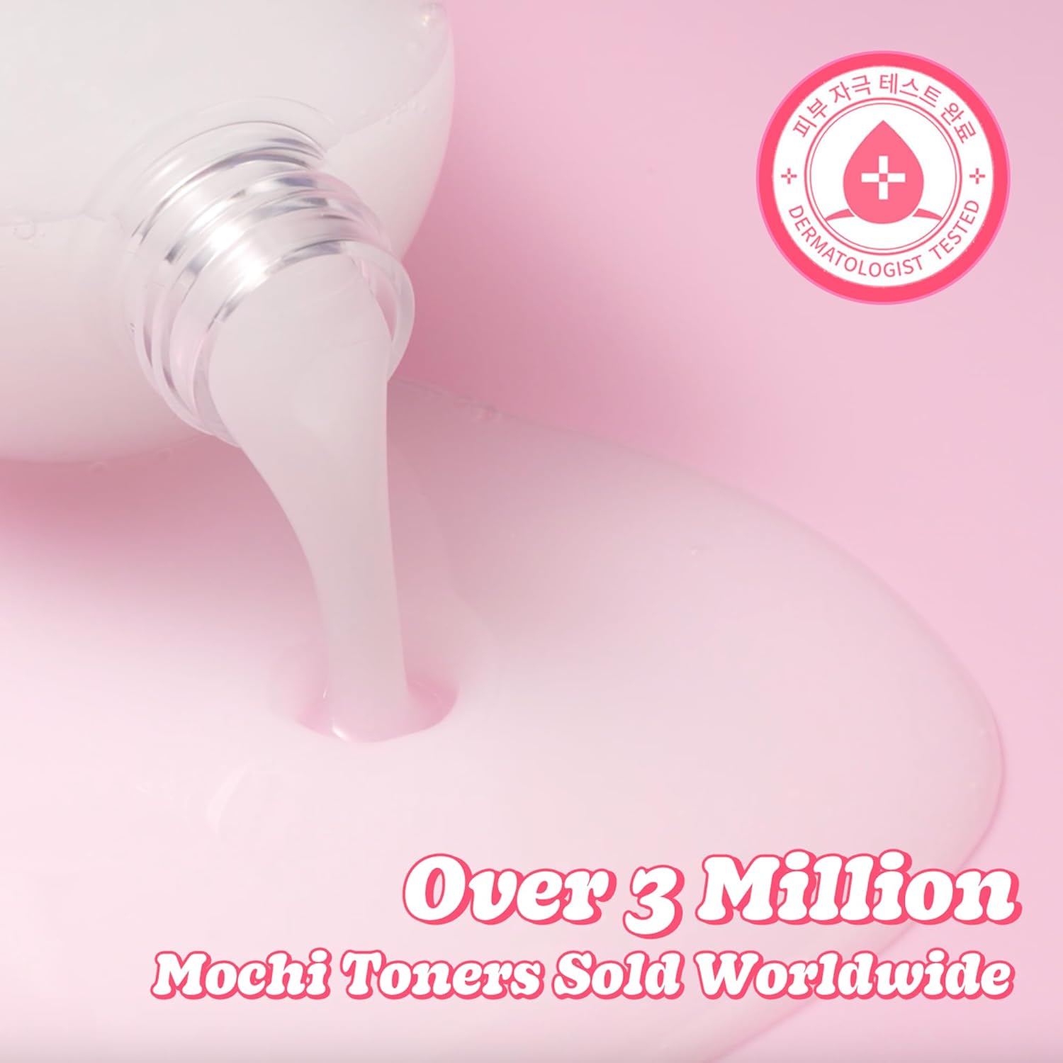 TONYMOLY Wonder Ceramide Mochi Toner – Dewy Glass Skin Hydrating & Strengthening Toner for Healthy, Moisturized Skin, 16.9 oz