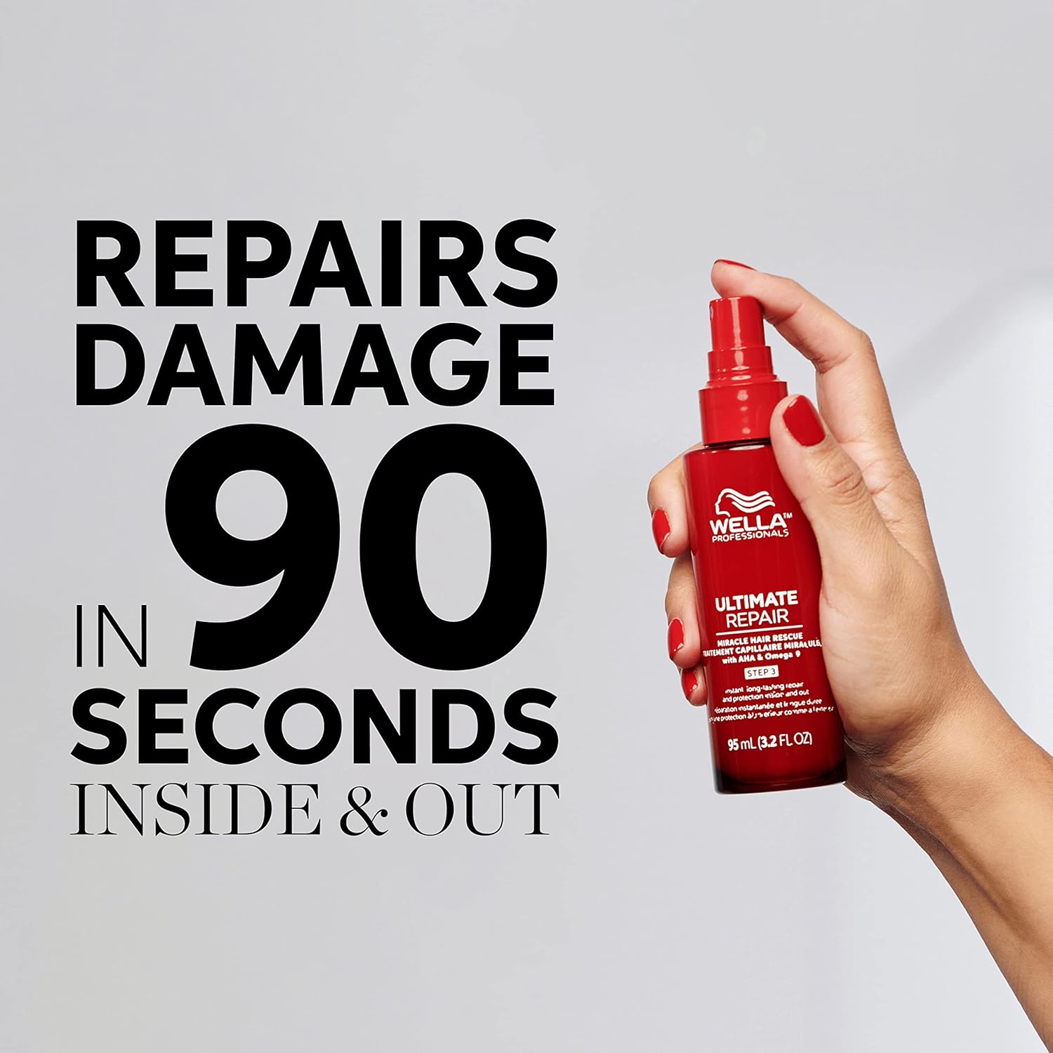Wella Professionals ULTIMATE REPAIR Miracle Hair Rescue for Damaged Hair | Luxury Leave-In Treatment | Instant, Long-Lasting Repair & Protection in 90 Seconds | All Hair Types -...